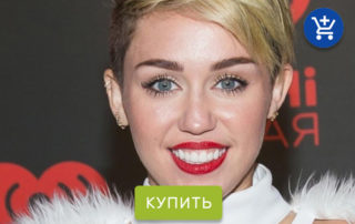 Майли Сайрус на неделе моды в Нью-Йорке